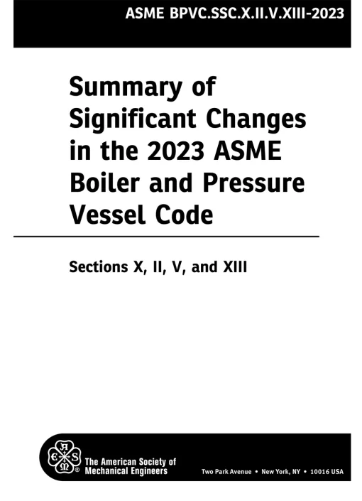 ASME BPVC.SSC.X.II.V.XIII-2023 pdf