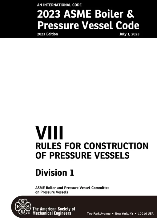 ASME BPVC.VIII.1-2023 pdf