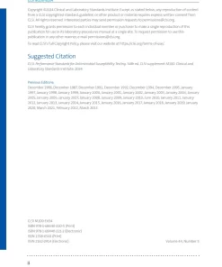 CLSI M100 34th Edition pdf