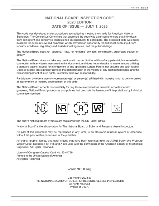 NBBI NB23-2023 Part 1 pdf