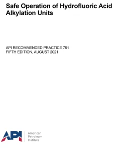 API Recommended Practice 751-2021 PDF