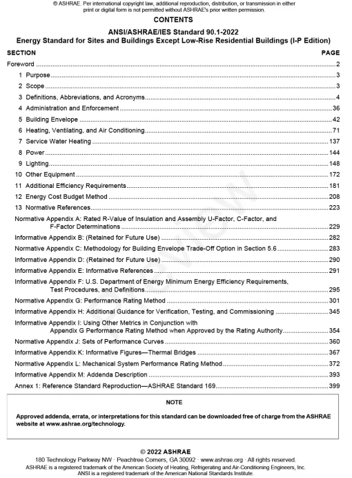 ASHRAE 90.1-2022 (I-P) pdf