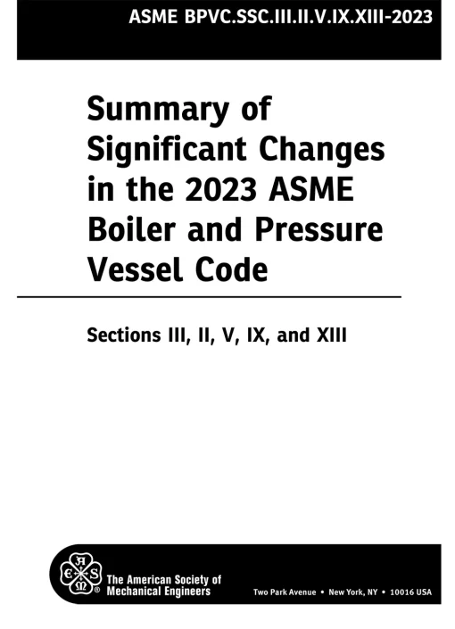 ASME BPVC.SSC.III.II.V.IX.XIII-2023 pdf
