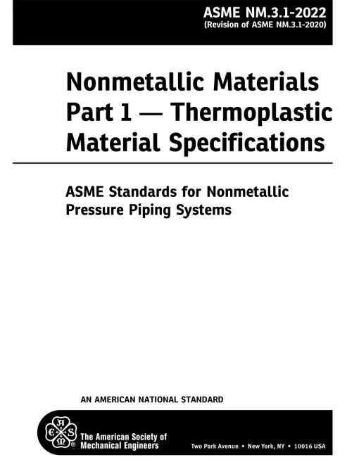 ASME NM.3.1-2022 PDF