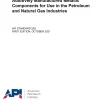 API Standard 20S First Edition 2021 PDF