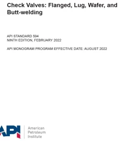 API Standard 594 Ninth Edition PDF