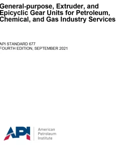 API Standard 677 Fourth Edition 2021 PDF