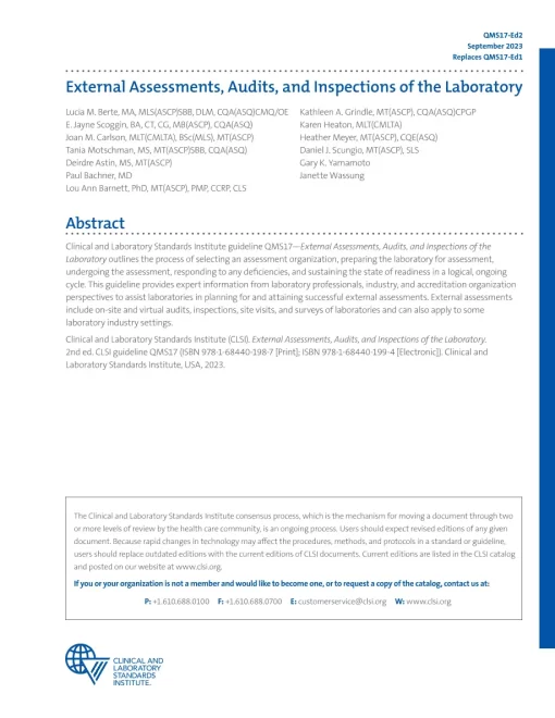 CLSI QMS17 2nd Edition pdf
