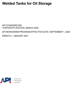 API standard 650 thirteenth edition pdf pdf