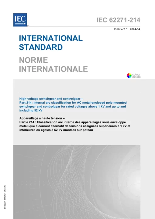 IEC 62271-214 Ed. 2.0 b:2024 pdf