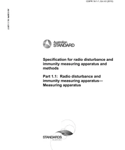 AS CISPR 16.1.1:2017 pdf