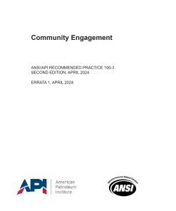 API RP 100-3 Second Edition 2024 pdf