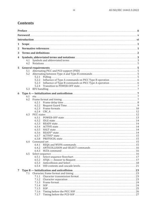 AS ISO/IEC 14443.3:2022 pdf