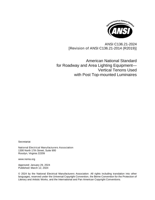 ANSI C136.21-2024 pdf