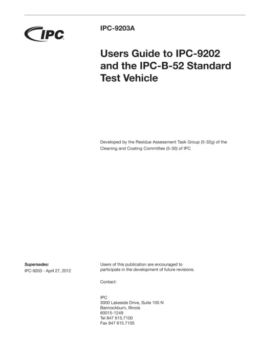 IPC 9203A-2022 pdf