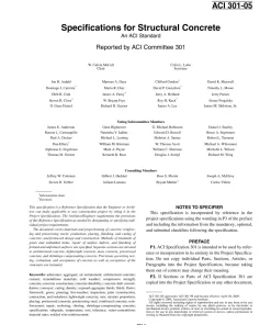 ACI 301-05 pdf