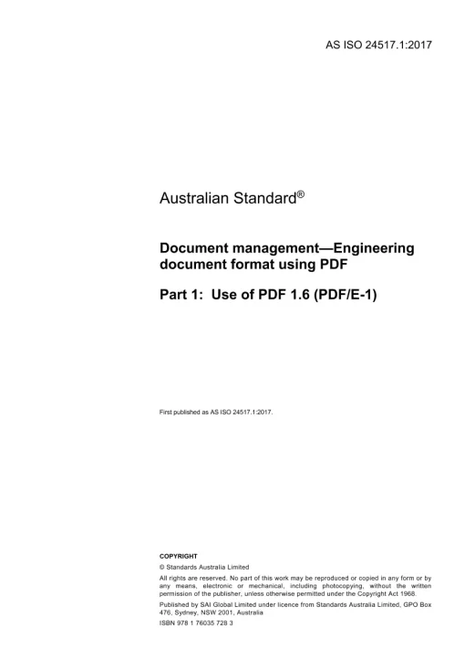 AS ISO 24517.1:2017 pdf