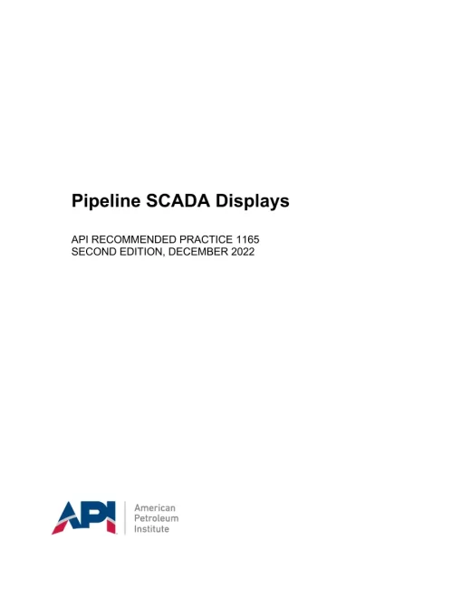 API RP 1165 Second Edition 2022 pdf