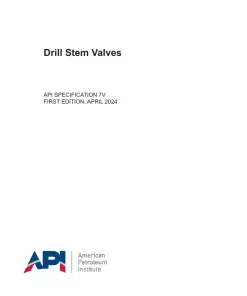 API Specification 7V First Edition PDF