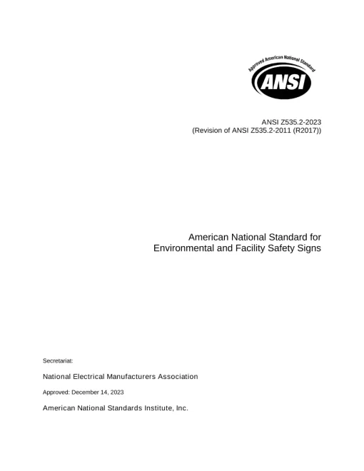 ANSI Z535.2-2023 pdf