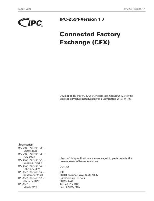 IPC 2591-Version 1.7:2023 pdf