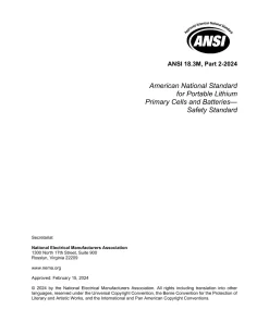 ANSI C18.3M, Part 2-2024 pdf