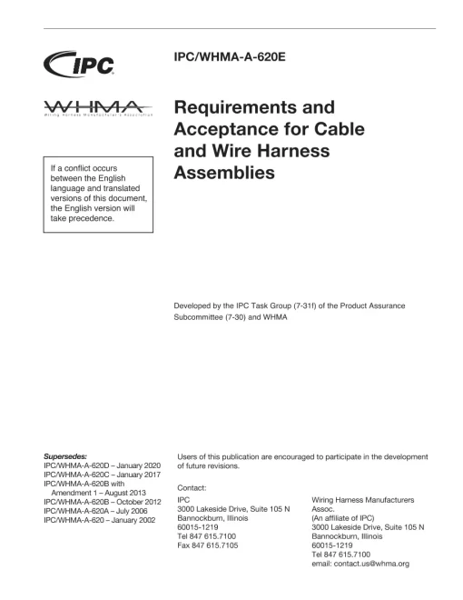 IPC WHMA-A-620E-2022 pdf