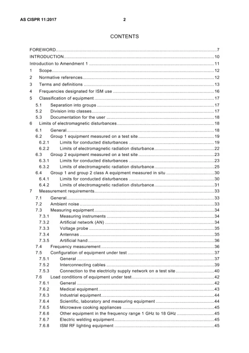 AS CISPR 11:2017 pdf