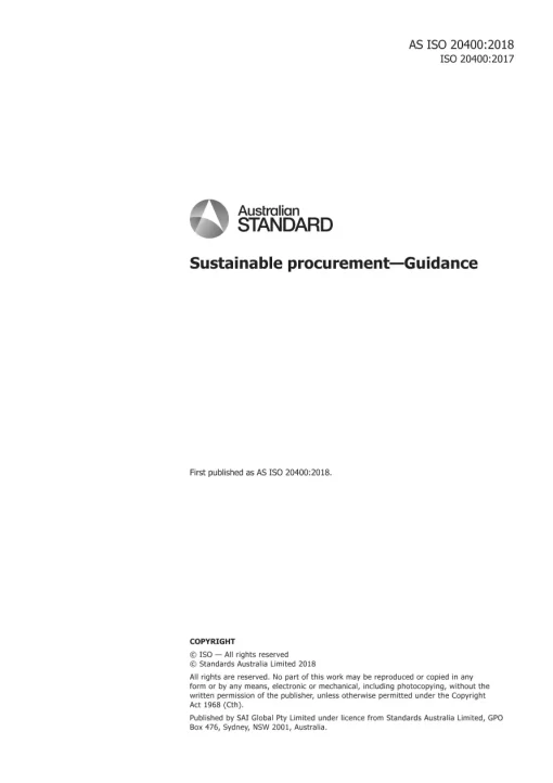 AS ISO 20400:2018 pdf