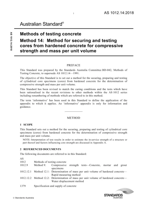 AS 1012.14:2018 pdf