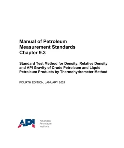 API MPMS Chapter 9.3 Fourth Edition pdf