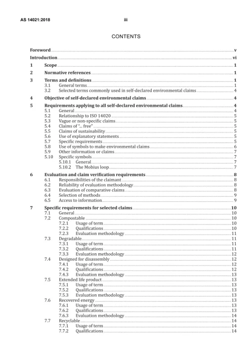 AS 14021:2018 pdf