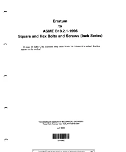 ASME B18.2.1-1996 (R2005) pdf