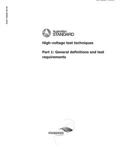 AS IEC 60060.1:2018 pdf