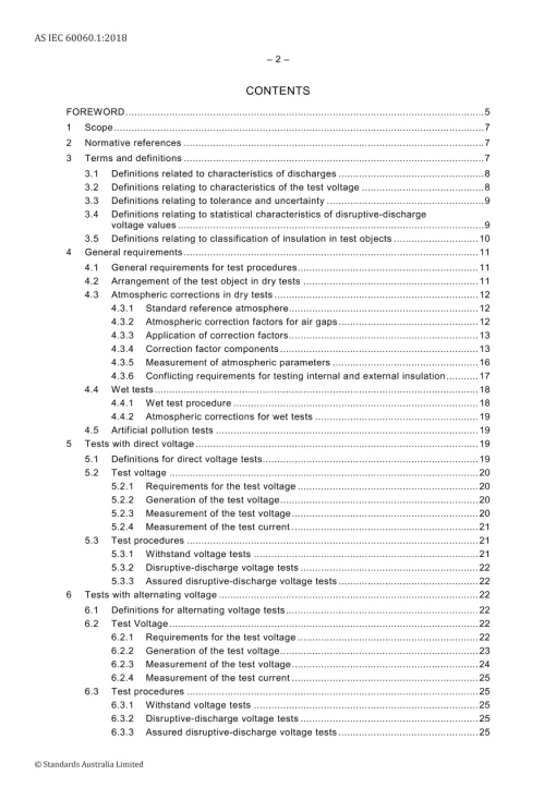 AS IEC 60060.1:2018 pdf