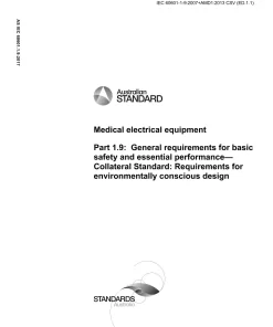 AS IEC 60601.1.9:2017 pdf