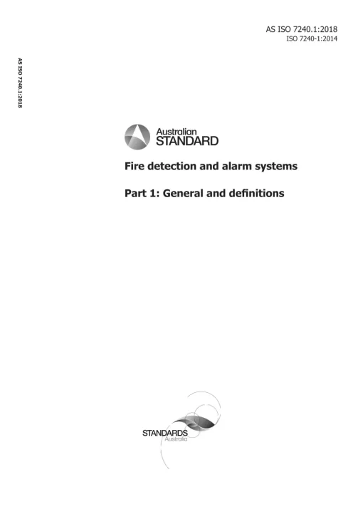 AS ISO 7240.1:2018 pdf