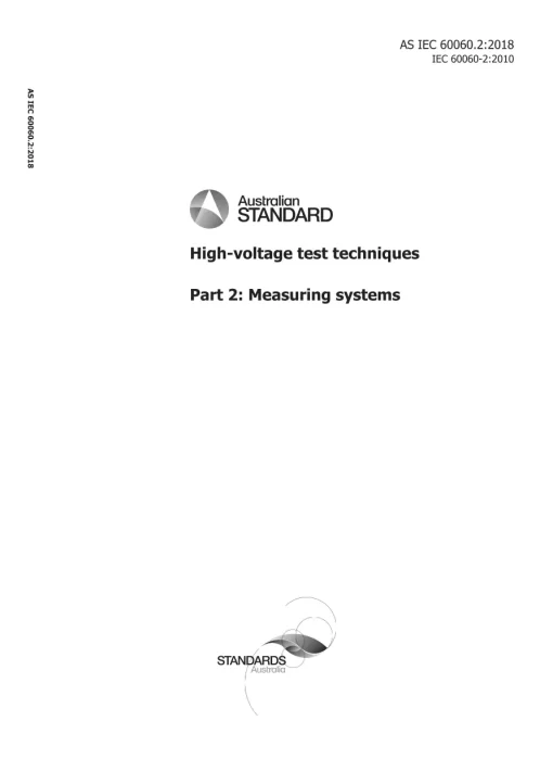AS IEC 60060.2:2018 pdf