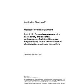 AS IEC 60601.1.10:2017 pdf