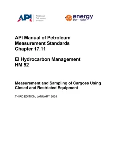 API MPMS Chapter 17.11 / EI HM 52 pdf