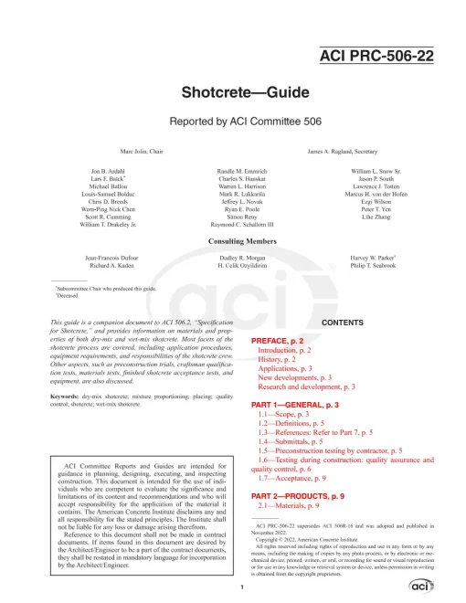 ACI PRC-506-22 pdf