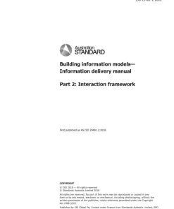 AS ISO 29481.2:2018 pdf