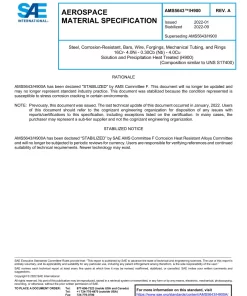 SAE AMS5643/H900A pdf