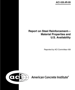 ACI 439.4R-09 (R2017) pdf