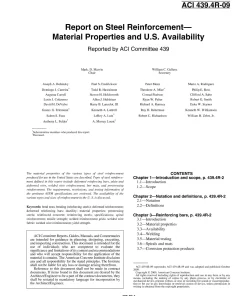 ACI 439.4R-09 (R2017) pdf