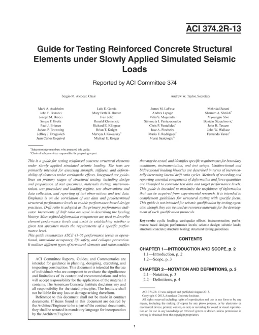 ACI 374.2R-13 pdf