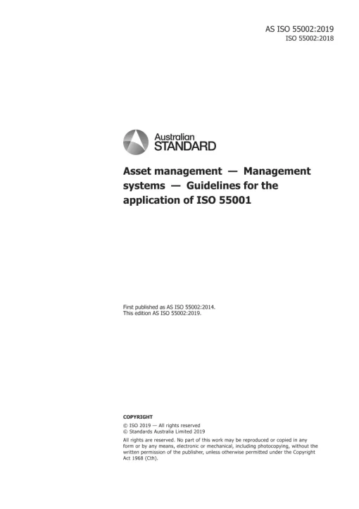 AS ISO 55002:2019 pdf