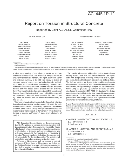 ACI 445.1R-12 (R2021) pdf