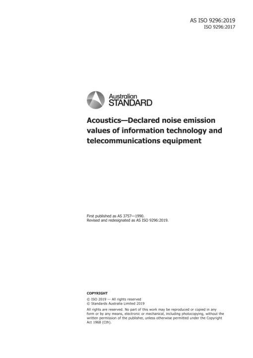 AS ISO 9296:2019 pdf