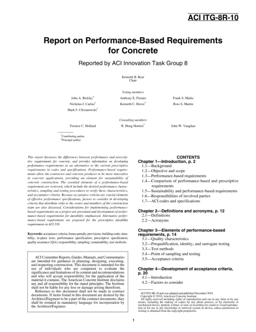 ACI ITG-8R-10 pdf